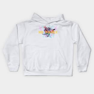 Angel Wings abstract collage Kids Hoodie